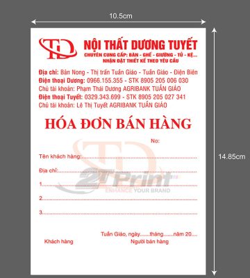 Hóa đơn bán lẻ